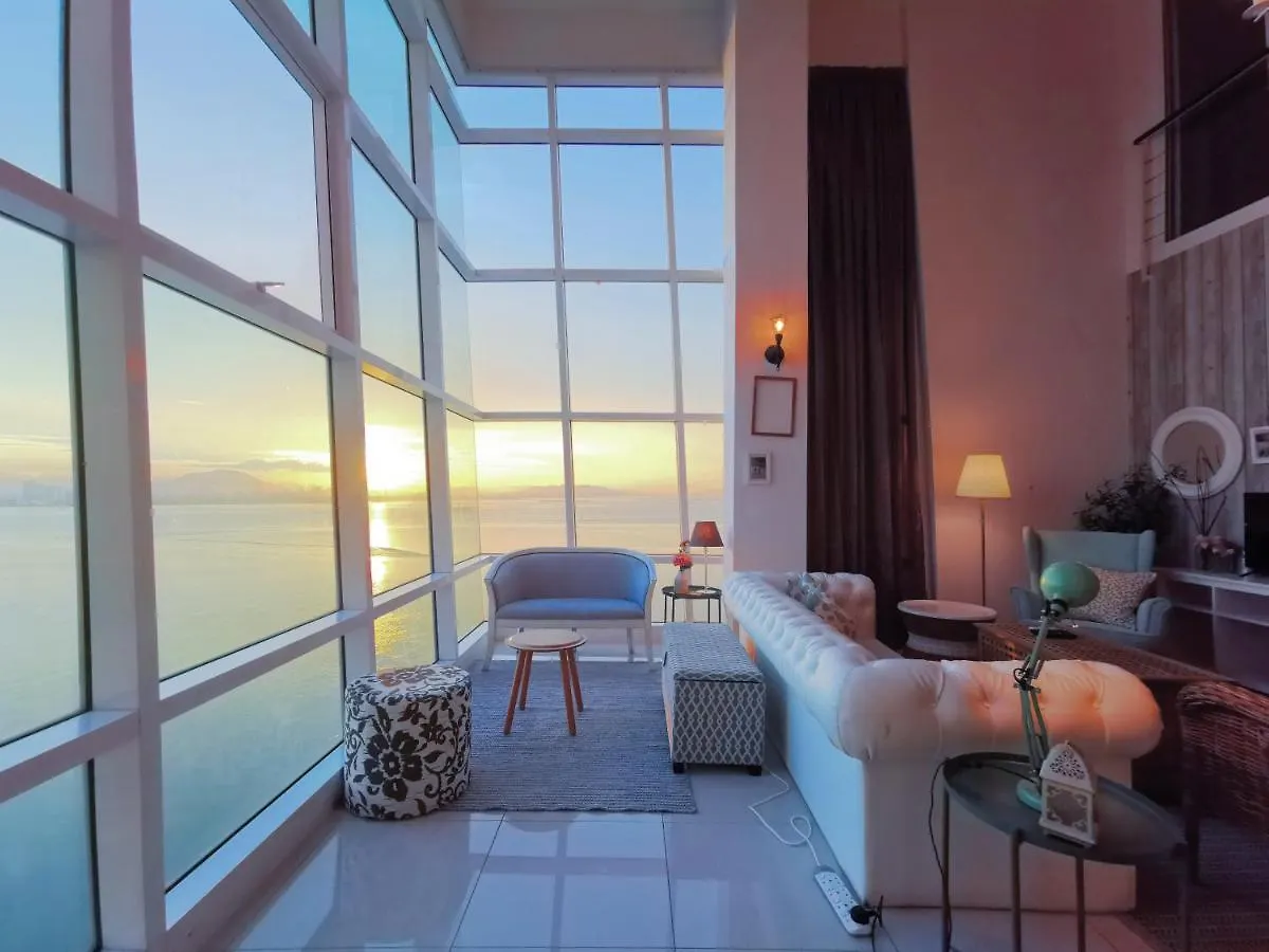 公寓 Maritime Suites Penang 日落洞