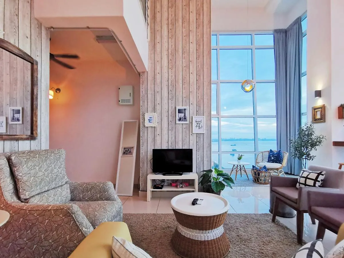 公寓 Maritime Suites Penang 日落洞
